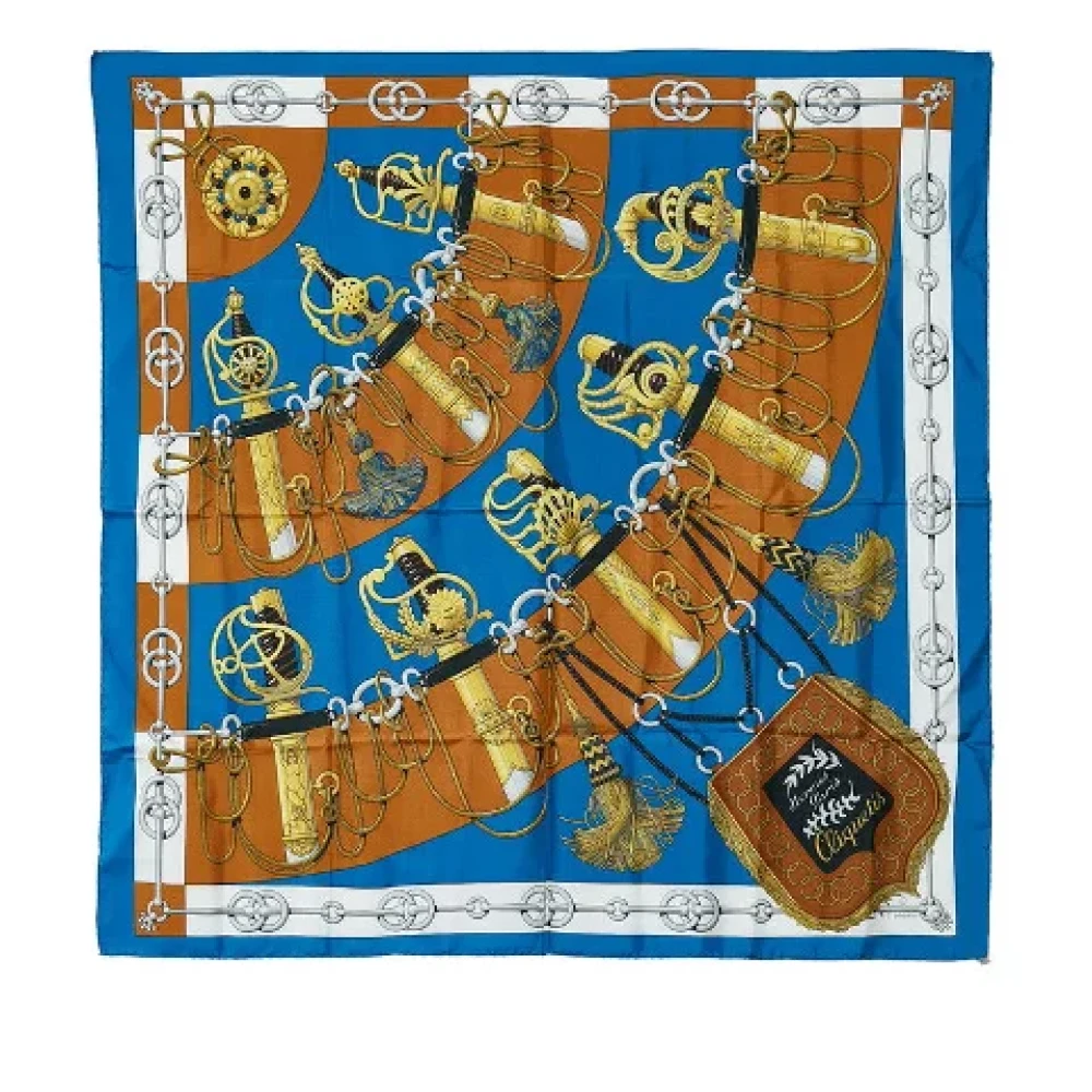 Hermès Vintage Pre-owned Canvas scarves Multicolor Dames