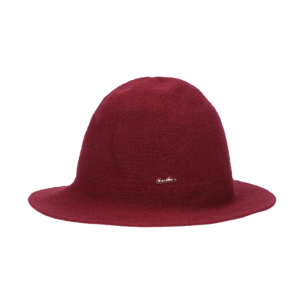 Borsalino Angelina Cloche - Female - Accessories - Red - One Size - Accessories