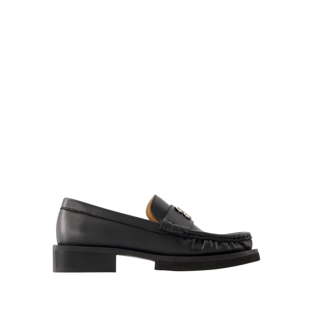 Ganni Loafers Black, Dam