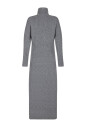 melange-grey-long-dress-with-double-star