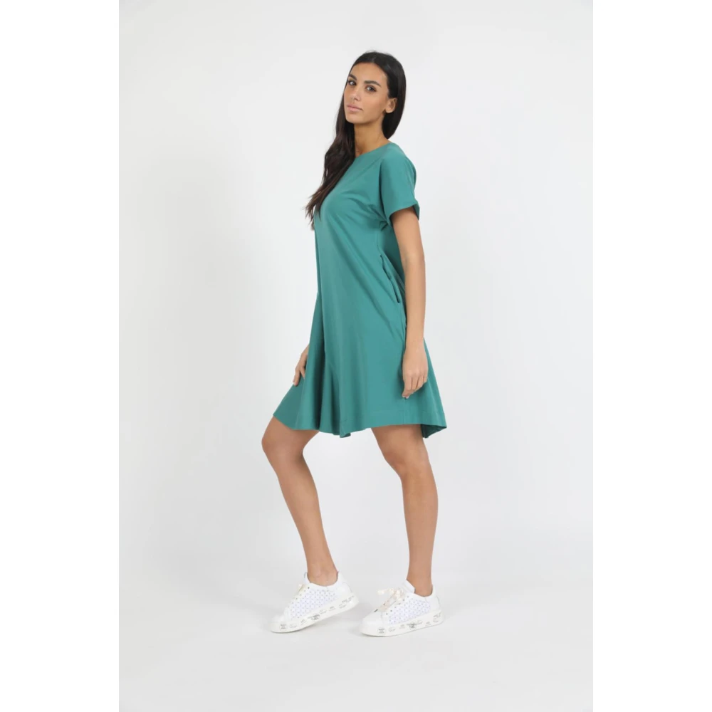 Alpha Studio Stijlvolle Jurk Green Dames