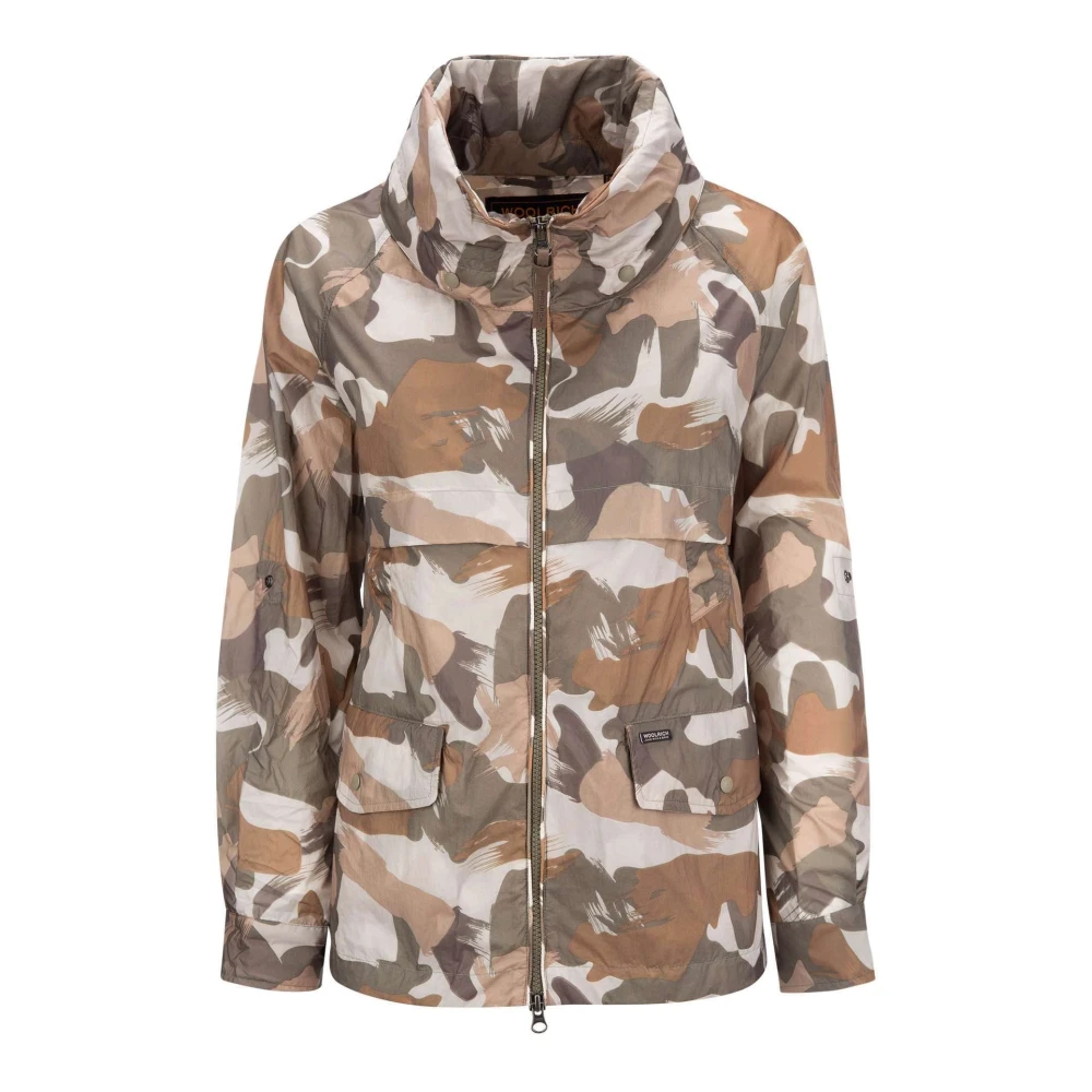 Woolrich Bruine A-Line Anorak Brown Dames