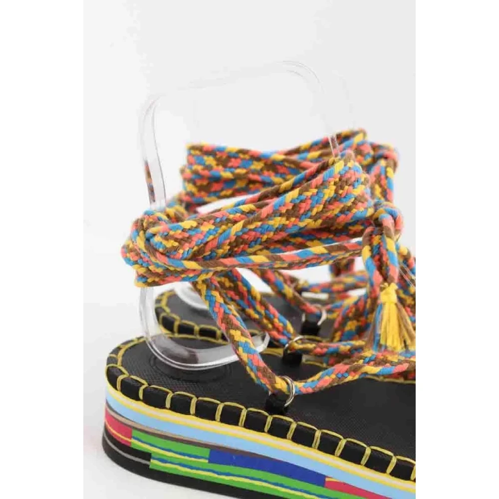 Chloé Pre-owned Fabric sandals Multicolor Dames