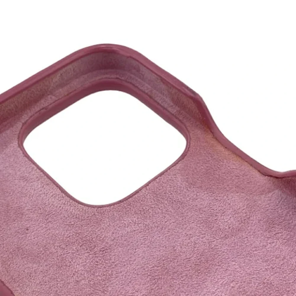 Dior Vintage Pre-owned Leather home-office Pink Dames