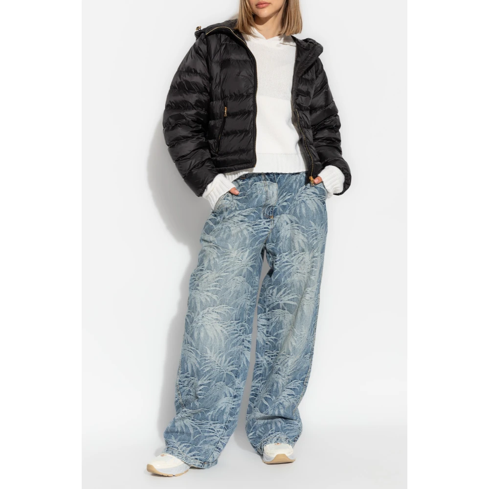 Palm Angels Wijde broekspijpen jeans Blue Dames