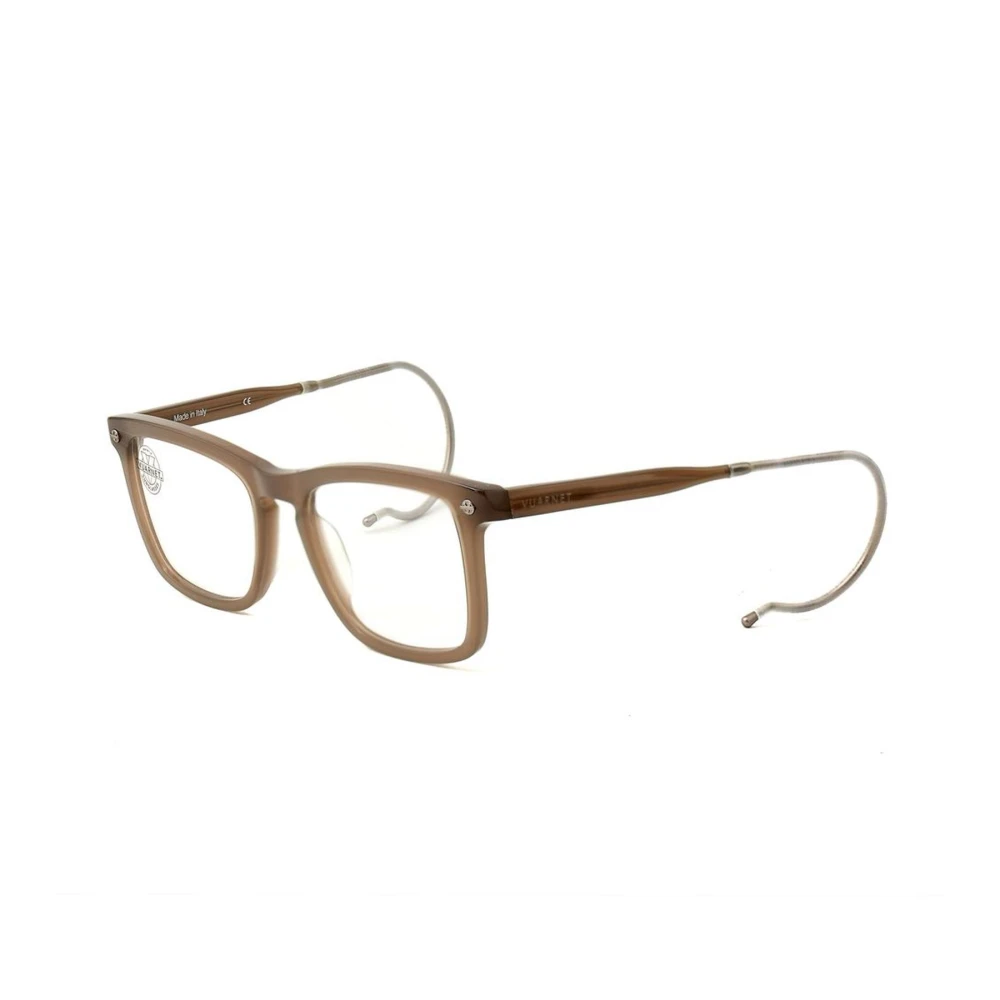 Vuarnet Unisex Gray Acetate Glasses With Flexible Temples