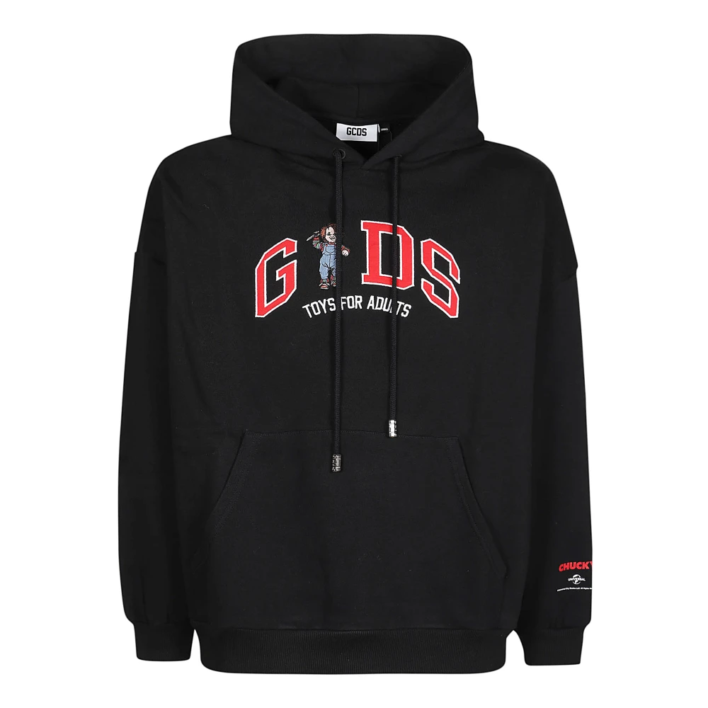 Gcds Chucky Lounge Logo Sweatshirt Black Heren