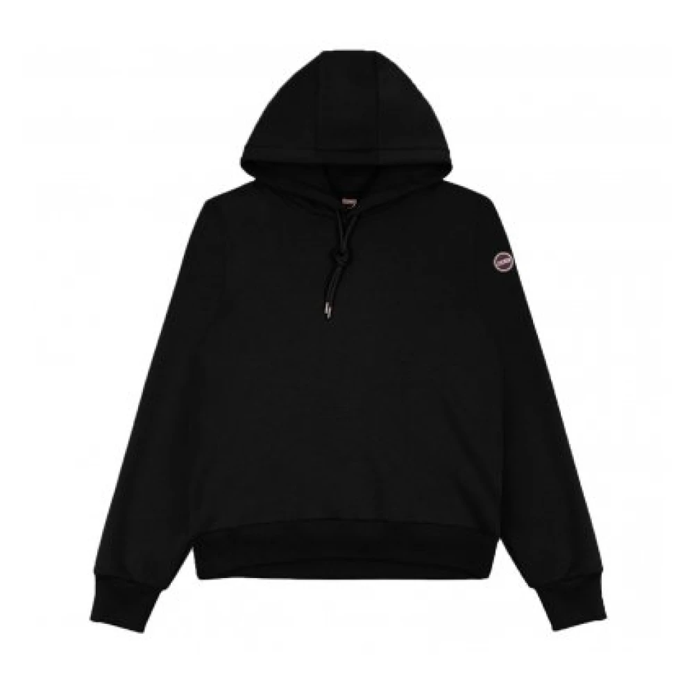 Colmar Heren Hoodie in Effen Kleur Black Dames