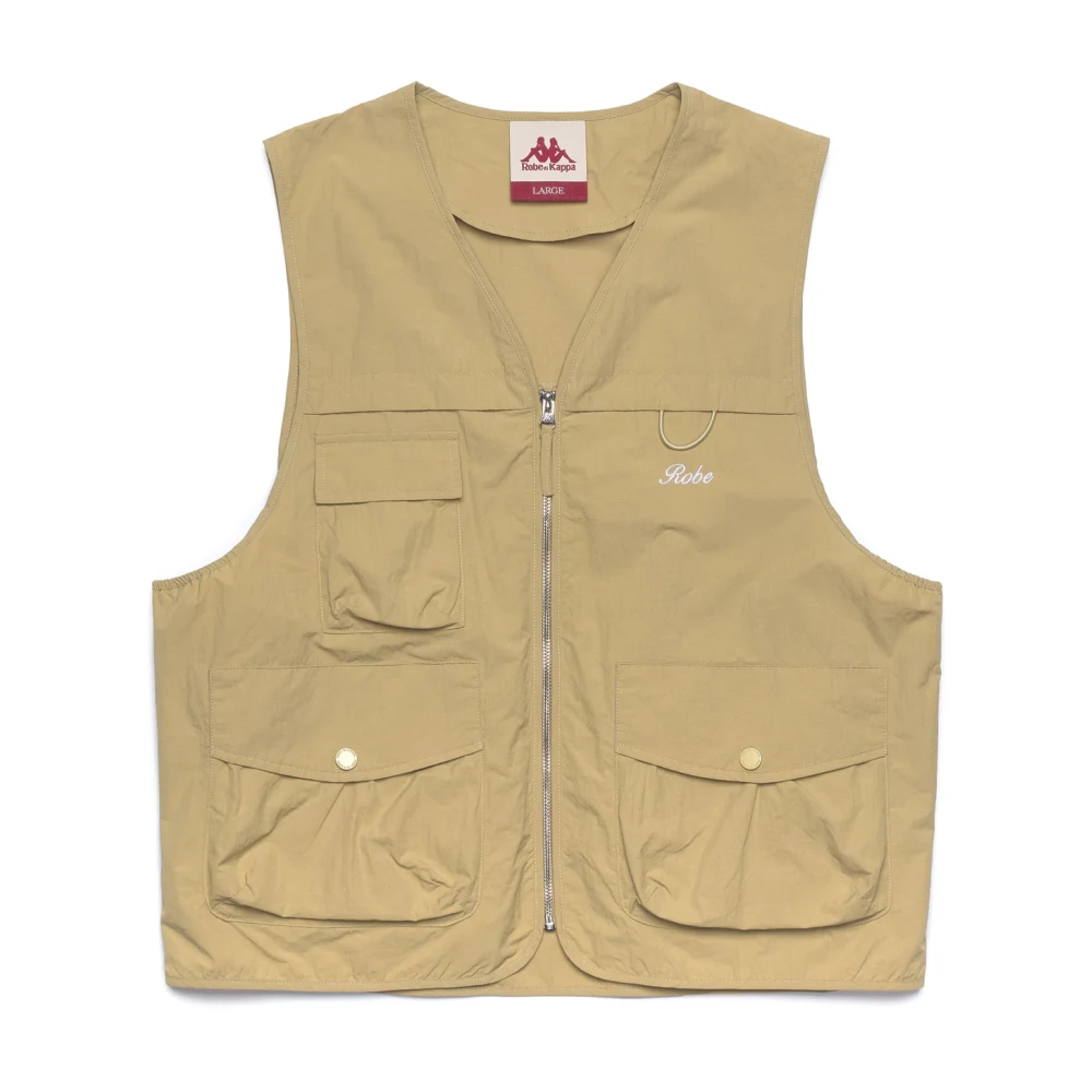 Kappa - Jackets > Vests - Beige - Kappa - Modalova
