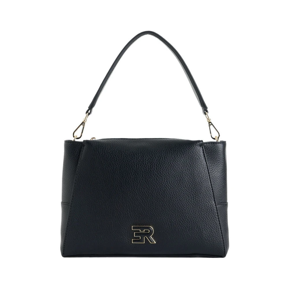 Ermanno Scervino Women's Black Shoulder Bags, One Size, Small Hobo Victoria
