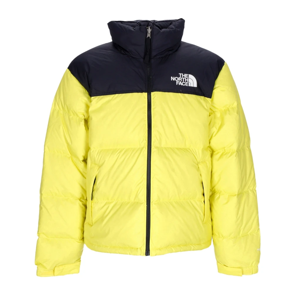 The North Face Retro Nuptse Gele Staart Donsjas Yellow Heren