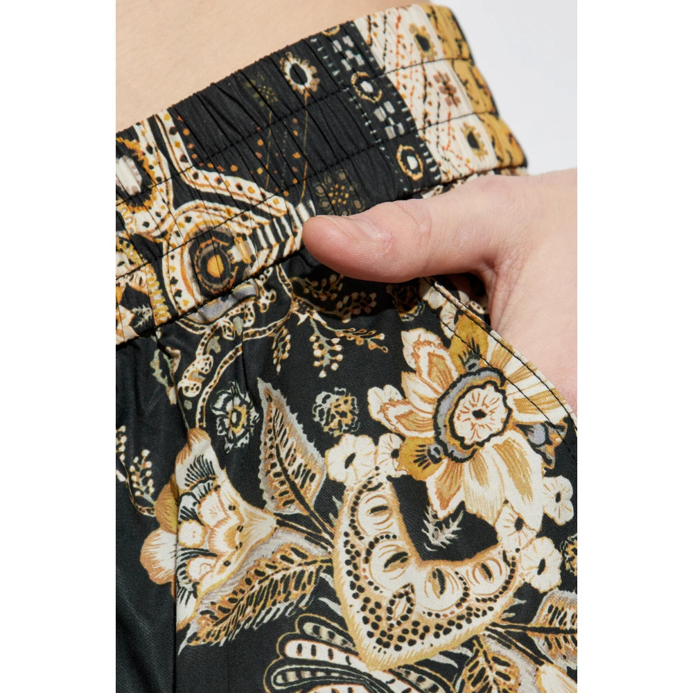 Isabel marant Gestreepte shorts 'Gregorian' Multicolor Heren