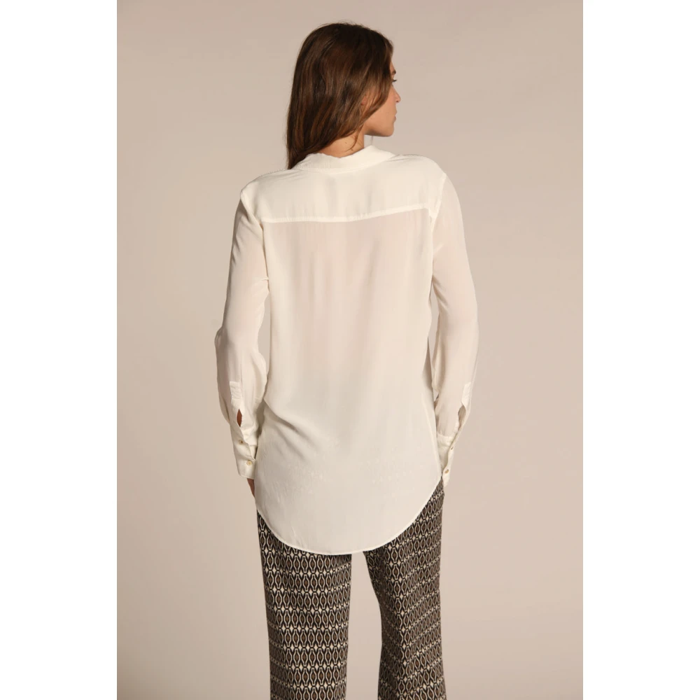 Mason's Elegante Viscose Blouse Nicole White Dames