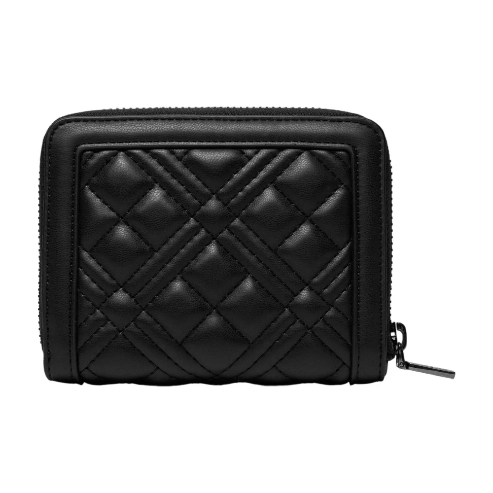 Love Moschino Damesportemonnee met muntvak Black Dames