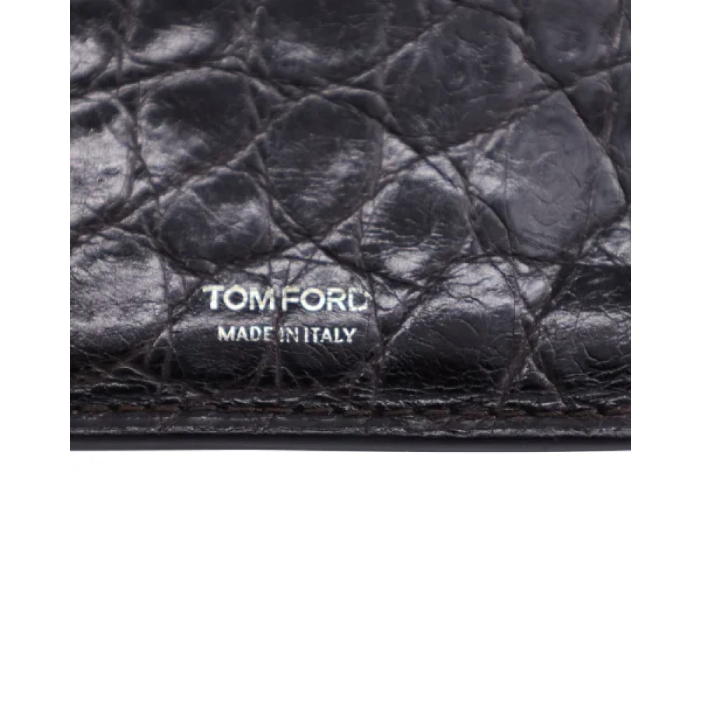 Tom Ford Pre-owned Leather wallets Brown Dames