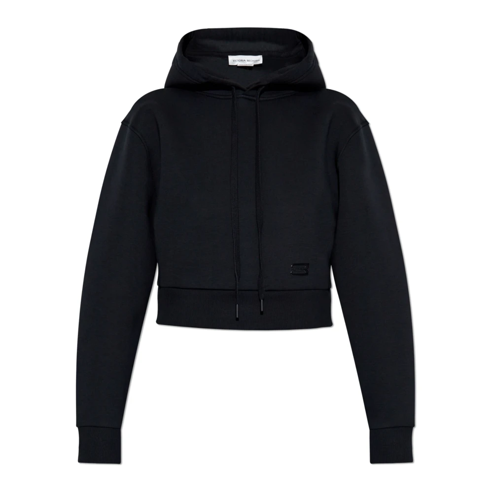 Victoria Beckham Hoodie Black Dames