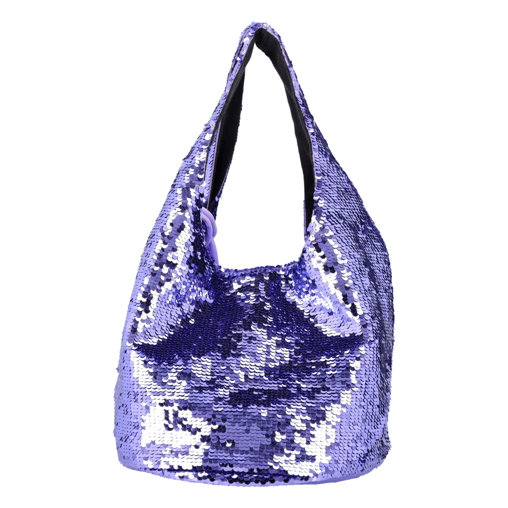 JW Anderson Paillet Shopper Lavendel Handtas Blue Dames