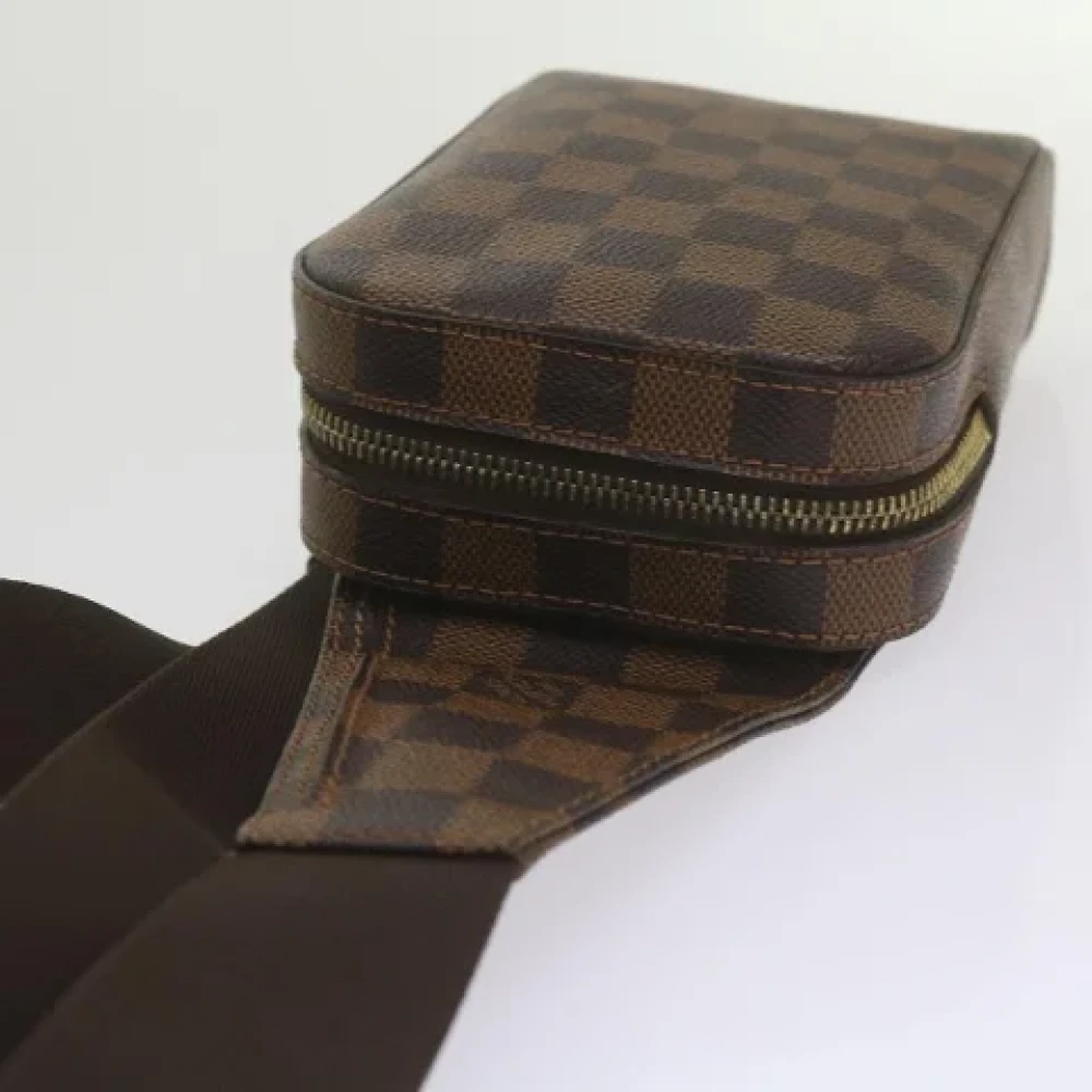 Louis Vuitton Vintage Pre-owned Canvas shoulder-bags Brown Dames