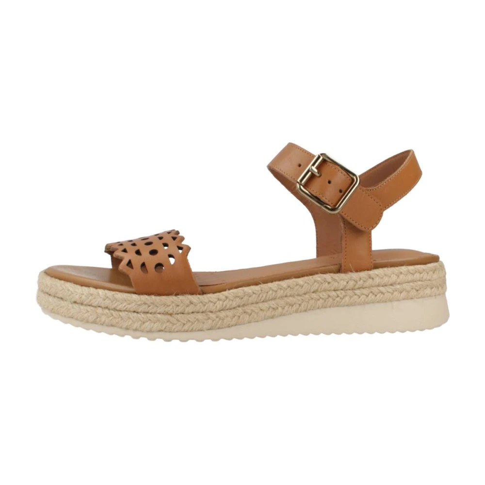 Geox Flat Sandals Brown Dames