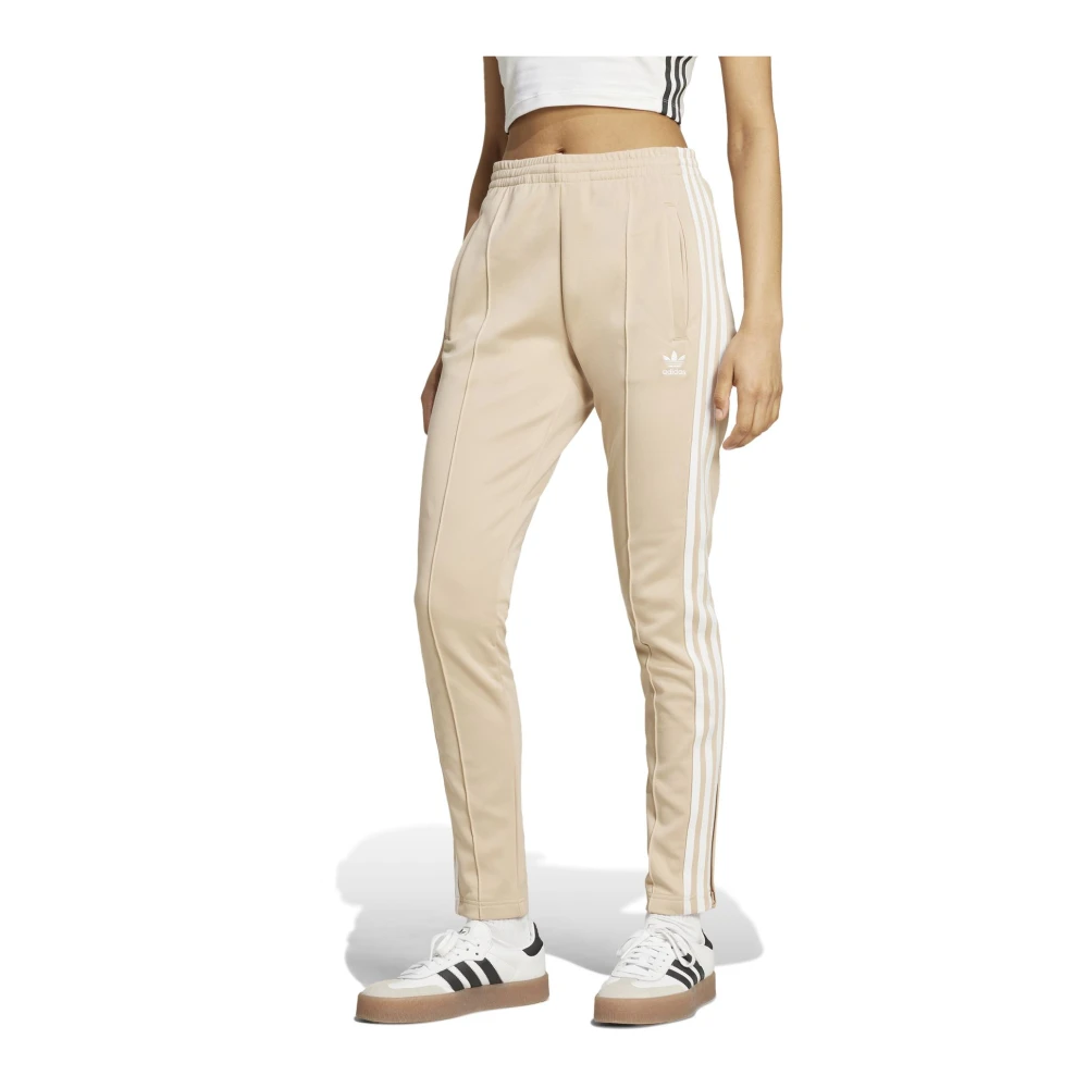 adidas Originals Dames Trainingsbroek met Logo Beige Dames