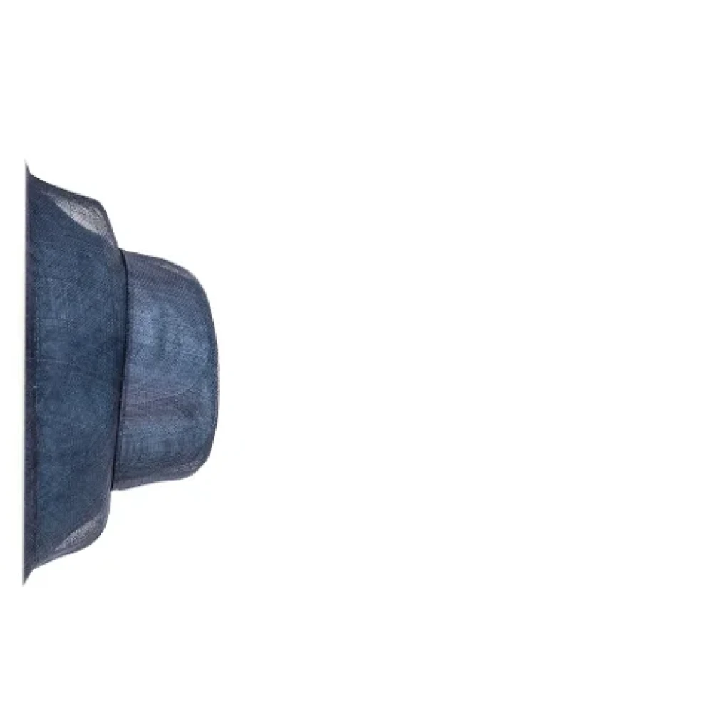 Dior Vintage Pre-owned Raffia hats Blue Dames