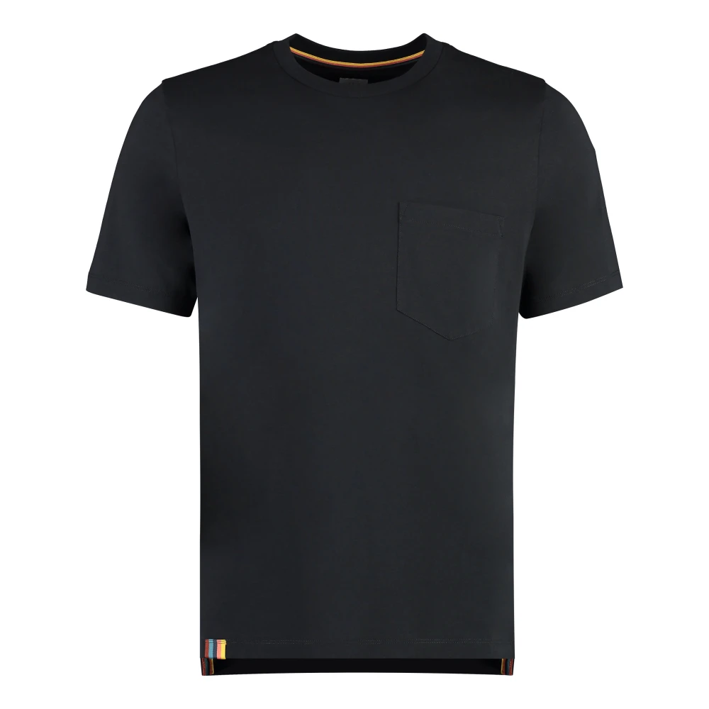 Paul Smith Hombre Negro Camisetas, Talla: S