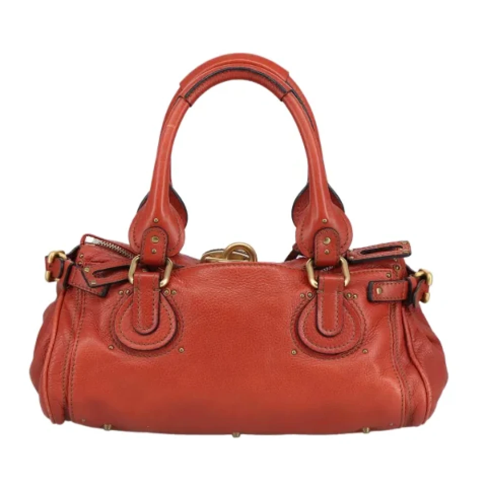 Chloé Pre-owned Leather handbags Brown Dames