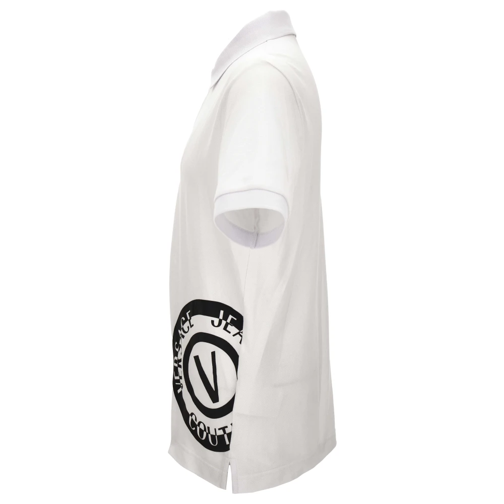Versace Jeans Couture T-shirts en Polos White Heren