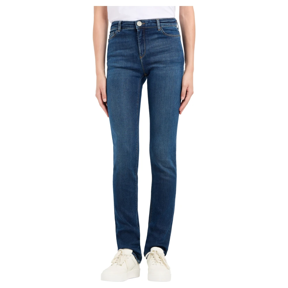 Emporio Armani Dames Denim Jeans Blue Dames