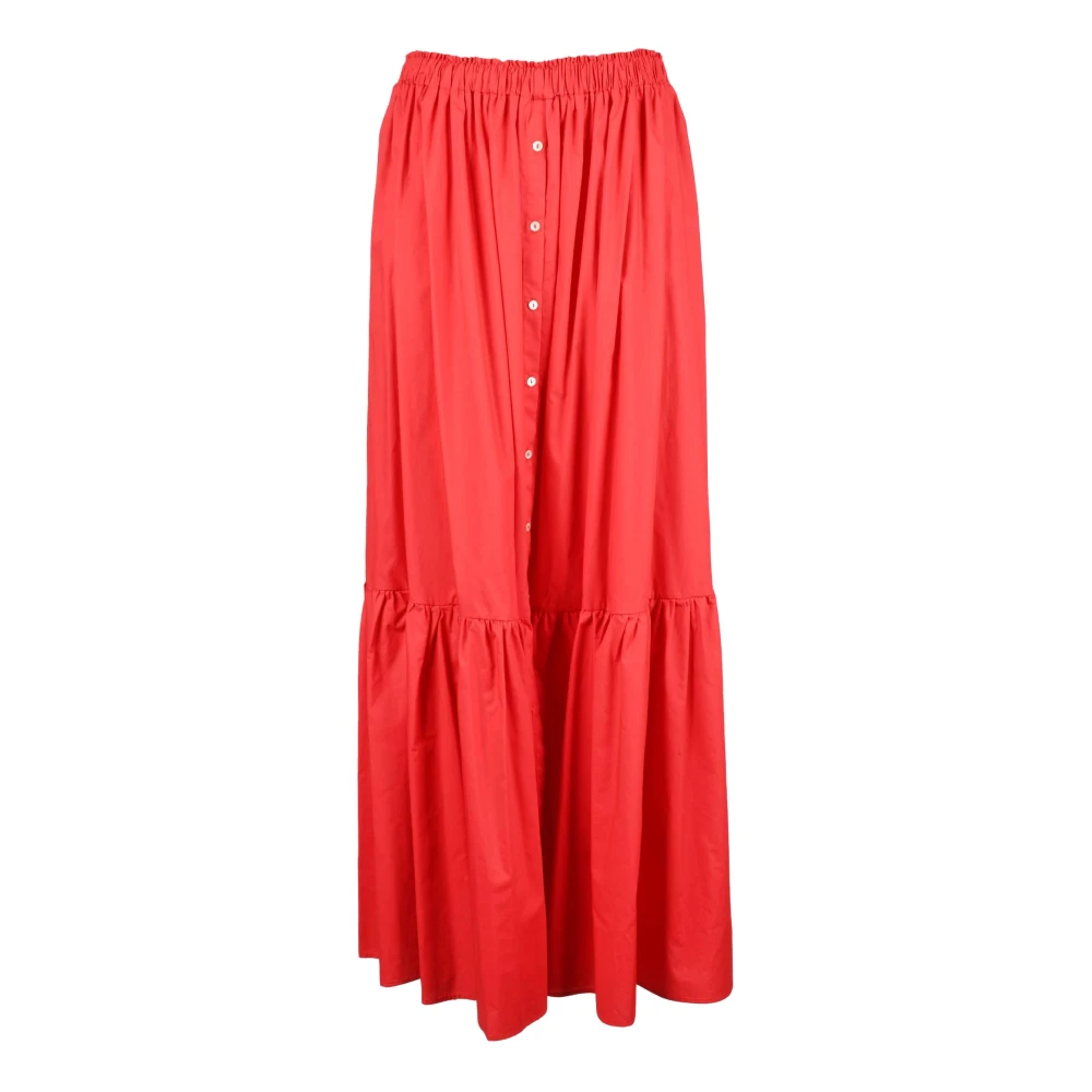 Aniye By Katoenen Stijlvolle Rok Red Dames