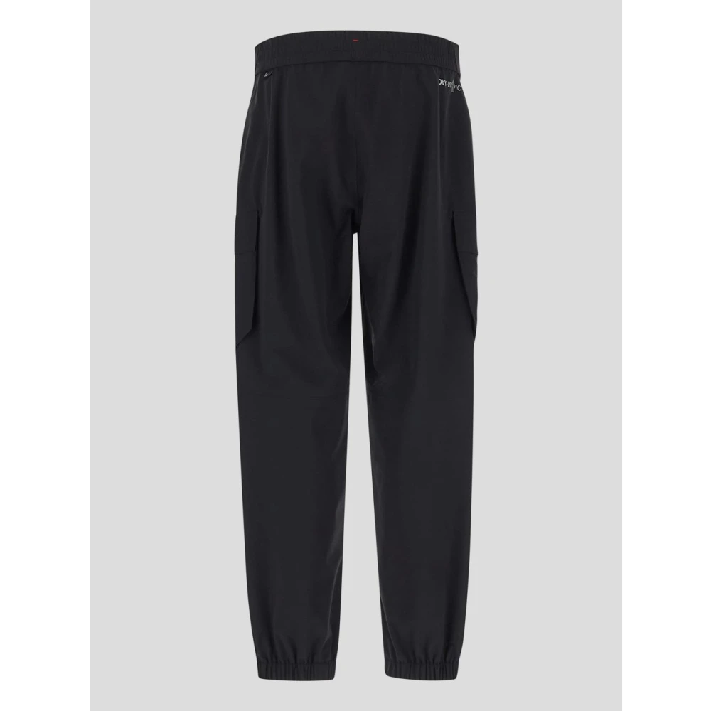 Moncler Nylon Cargo Broek Black Heren