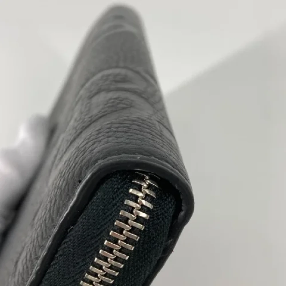 Gucci Vintage Pre-owned Leather wallets Black Heren