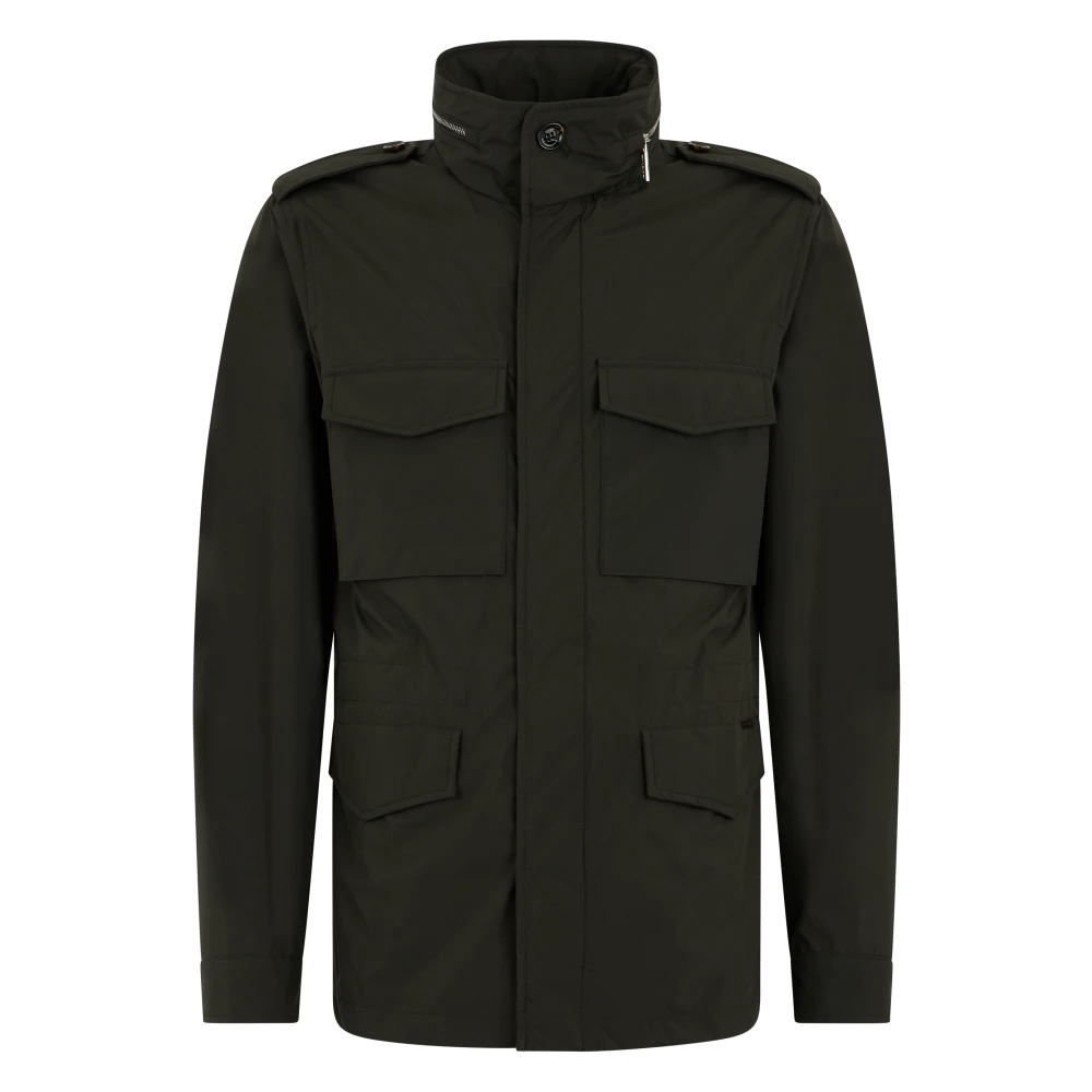 Moorer Men's Black Denver Jacket - Light Jackets - 3XL - Jackets