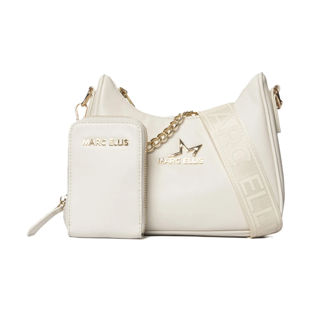 Marc Ellis Women's White Ariel Star Shoulder Bag - Shoulder Bags - One Size - Bags