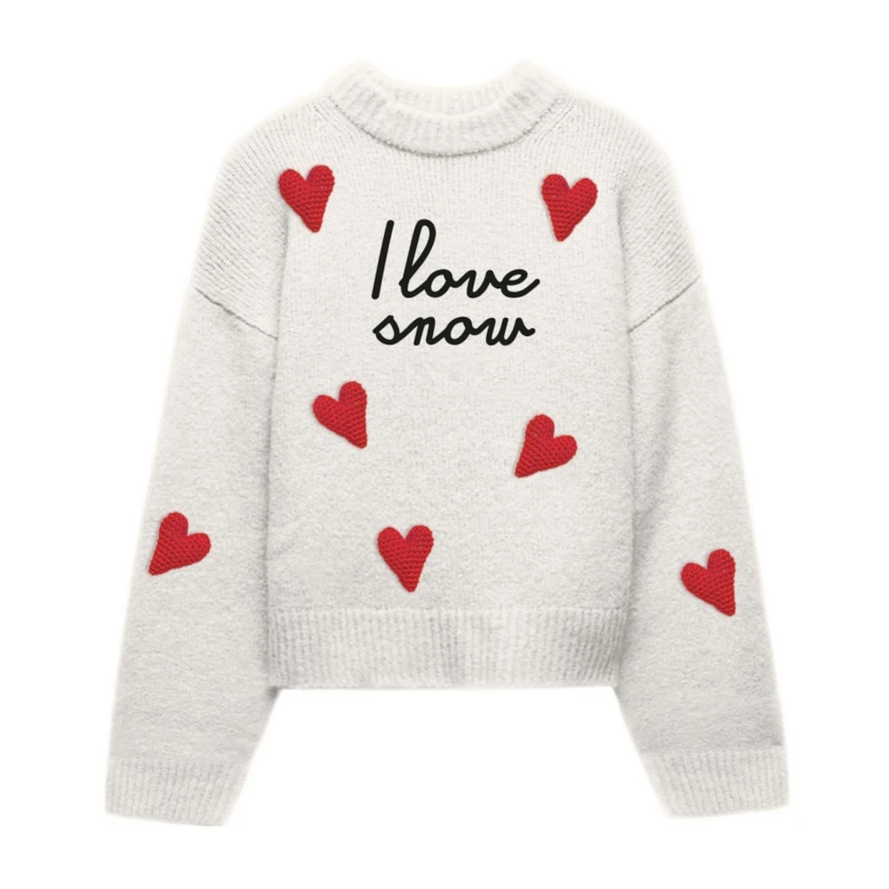 MC2 Saint Barth Witte Sweaters voor Mannen White Dames