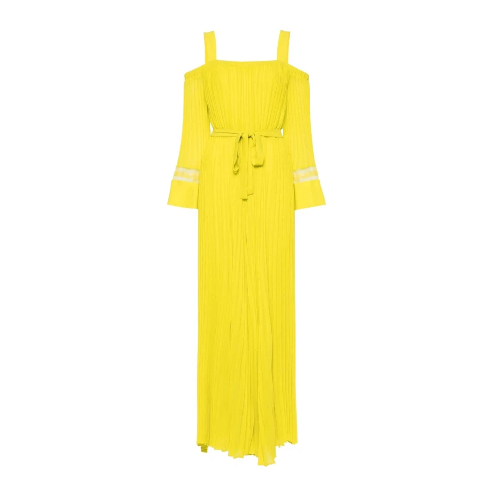 Twinset Maxi Dresses Yellow Dames