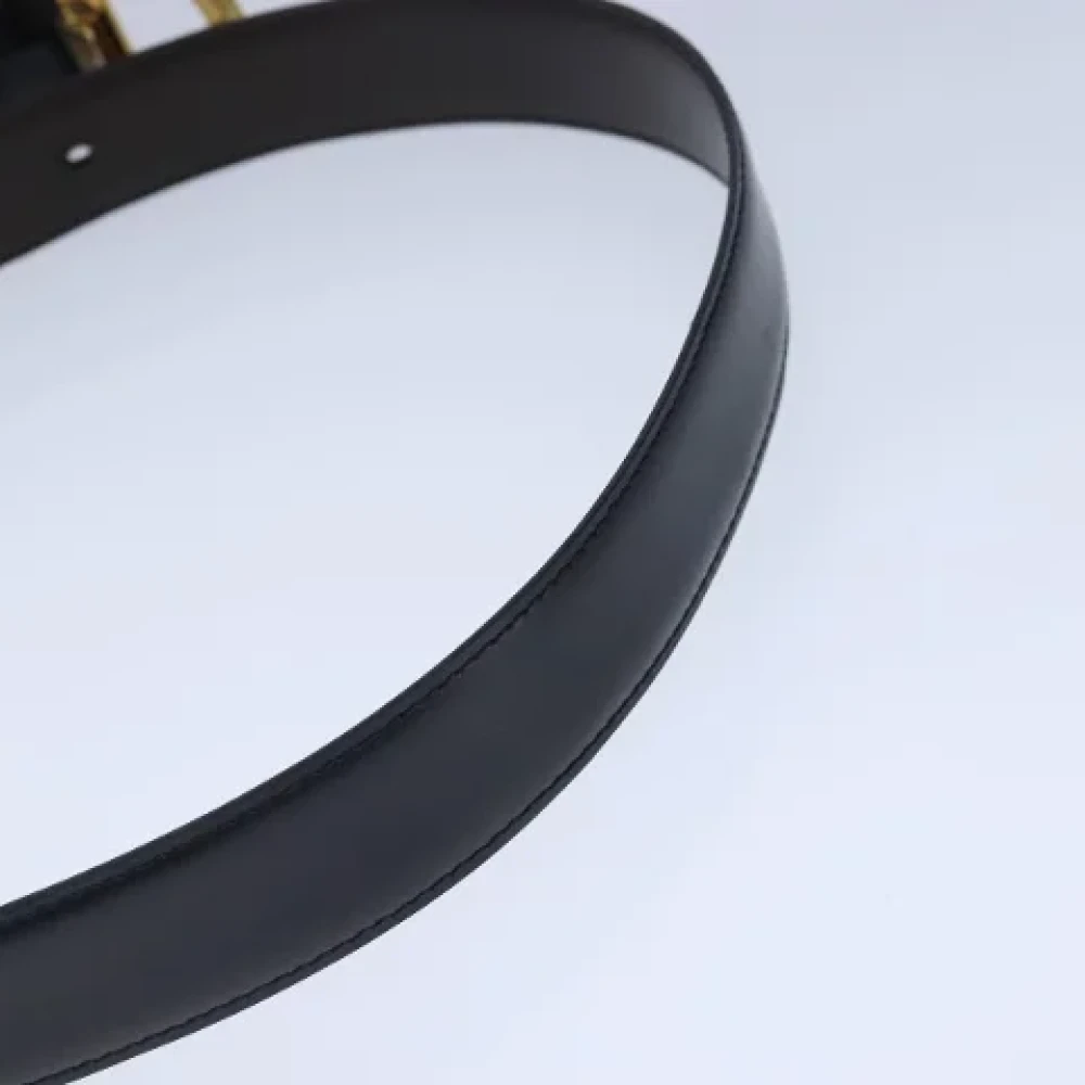Cartier Vintage Pre-owned Leather belts Black Dames