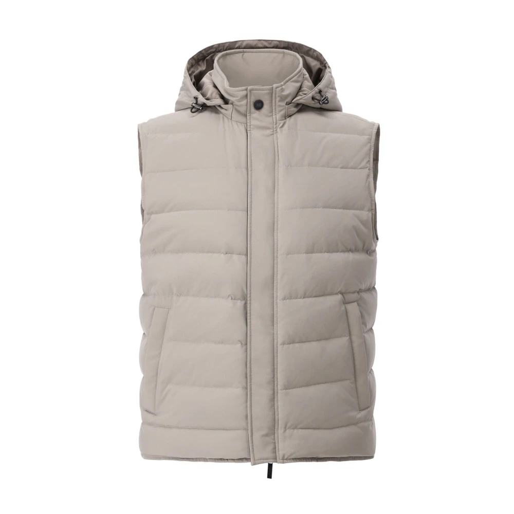 Maurizio Baldassari Herren Beige Jacken, Lgröße: