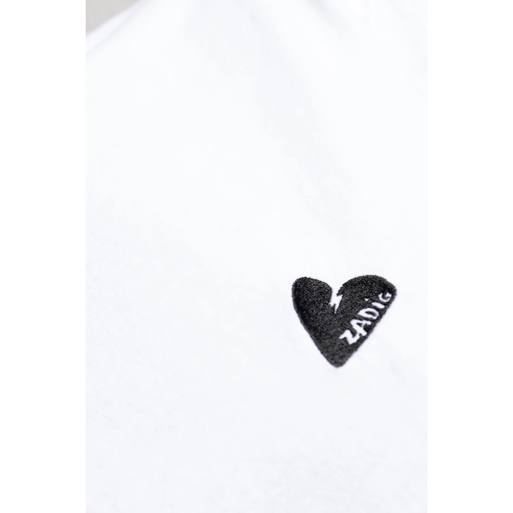 Zadig & Voltaire T-shirt Marta White Dames