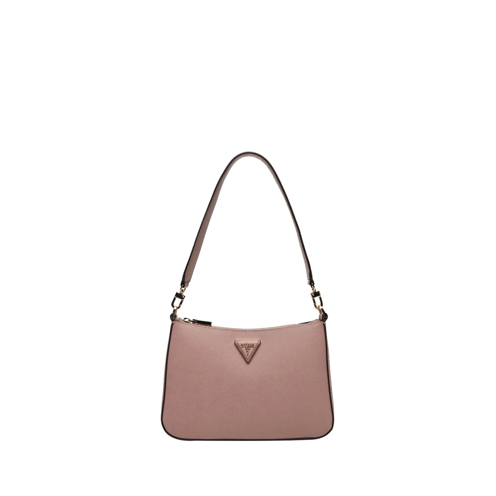 Guess Elegante roze handtas met gouden details Pink Dames