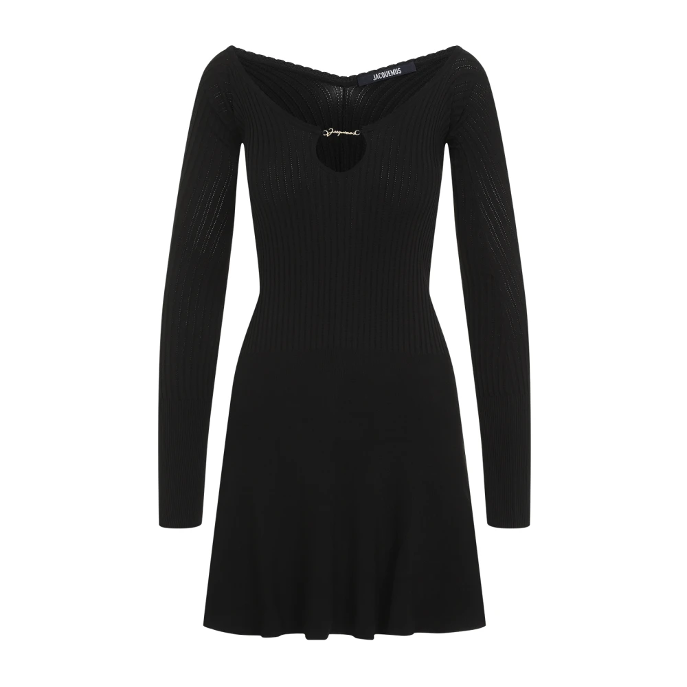 Black Elegant Mini Dress Aw24 - Jacquemus - Modalova