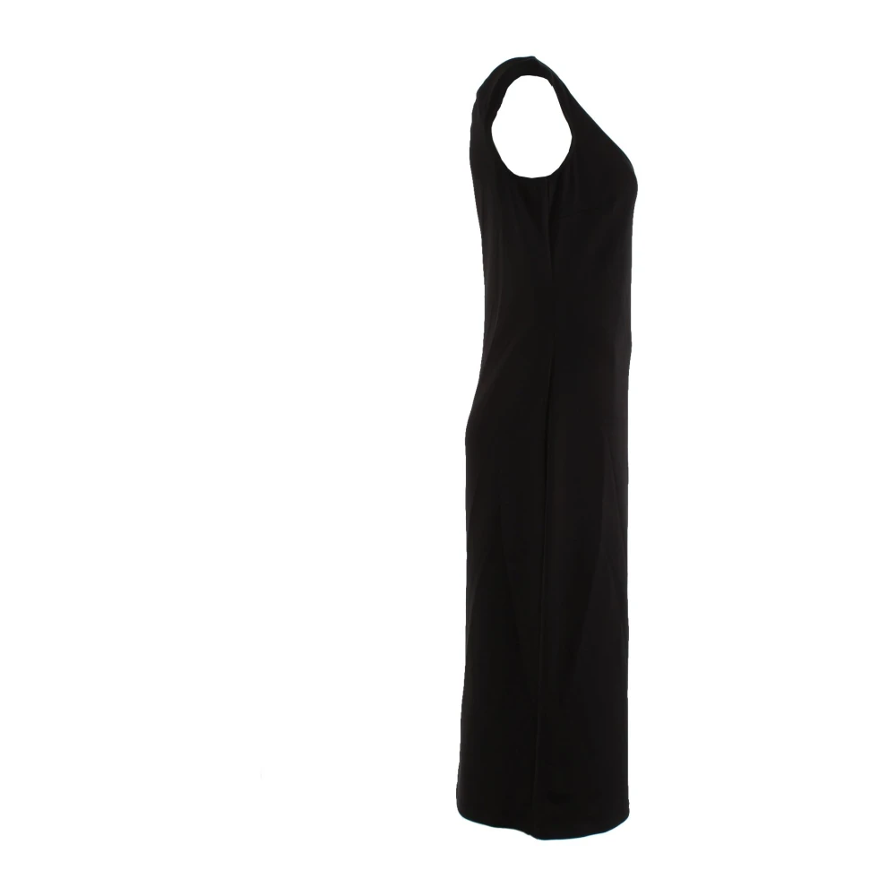 pinko Zwarte Jurk met Elastaan Materiaal Black Dames