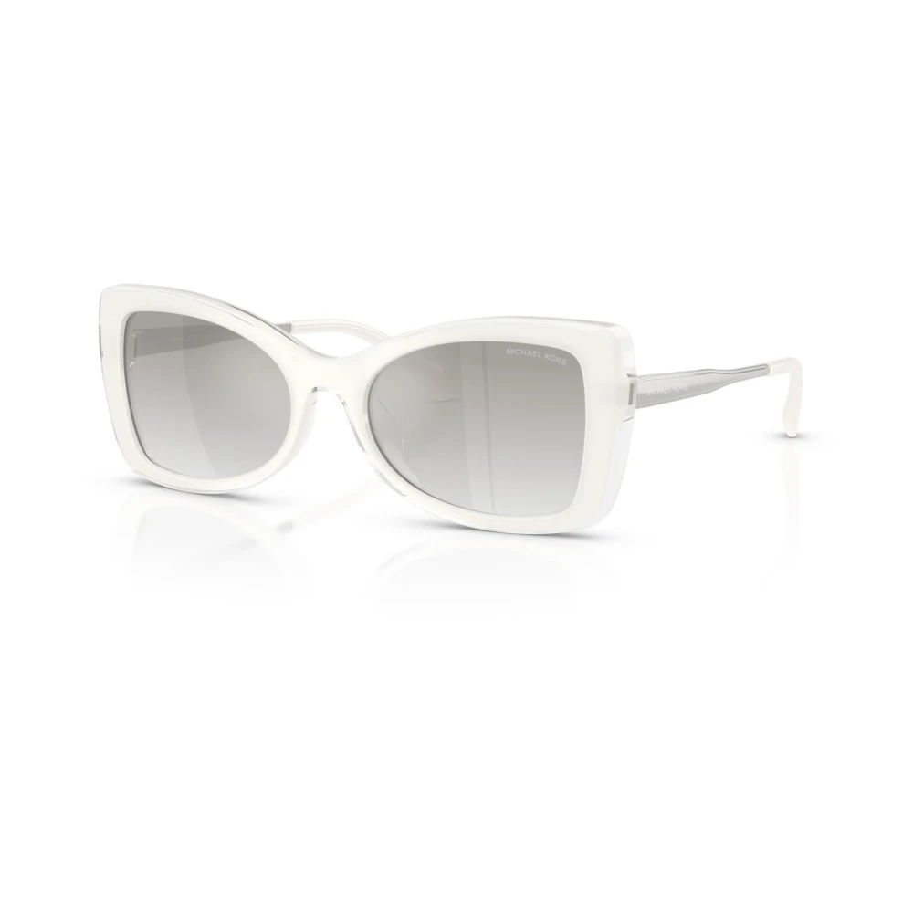 Michael Kors Women's White Sunglasses, 53 Mm, Malaga Sunglasses