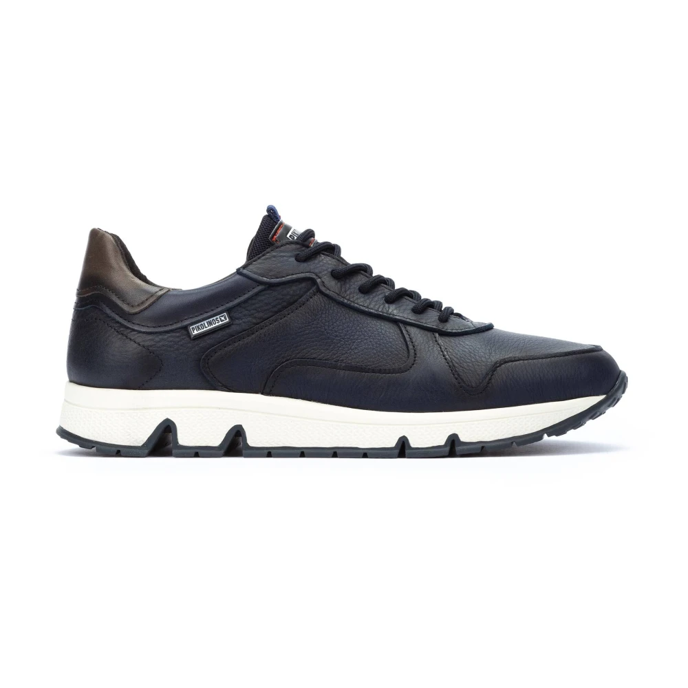 Pikolinos Blauwe Herensneaker Ferrol Stijl Heren Schoenen