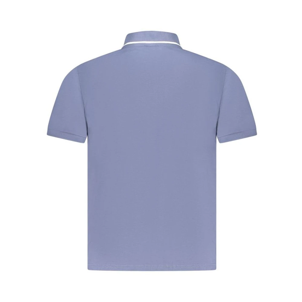 North Sails Blauw Katoenen Polo Shirt Klassieke Kraag Blue Heren