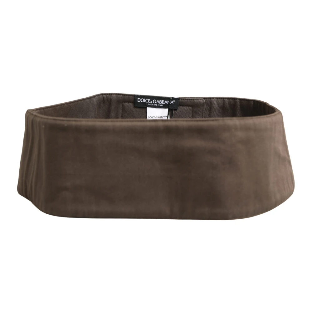 Dolce & Gabbana Uomo Marrone - Wide Cummerbund - Accessories - M