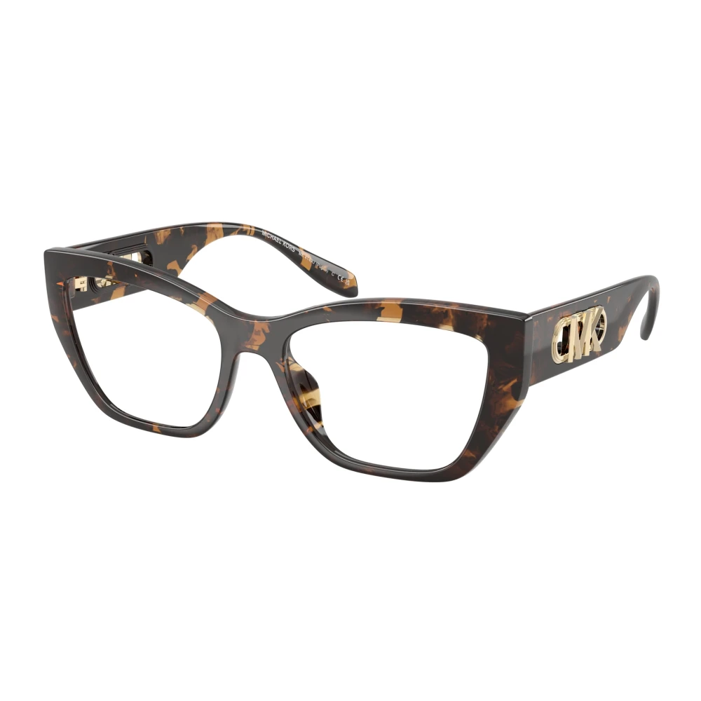 Michael Kors Women's Brown Glasses, 54 Mm, Stylish Eyeglasses Puglia 3006