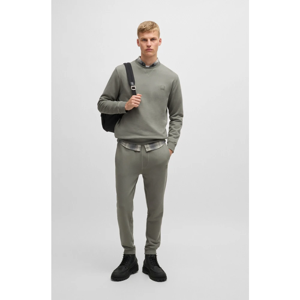 Boss Orange Stijlvolle Trui in Oranje Gray Heren