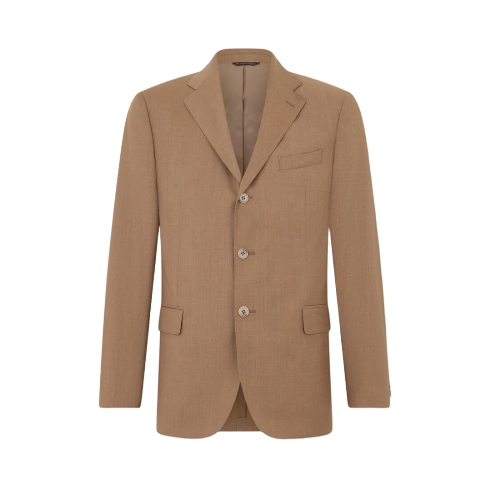 Brooks Brothers Men's Beige Blazers, 4XL, Virgin Wool Blazer