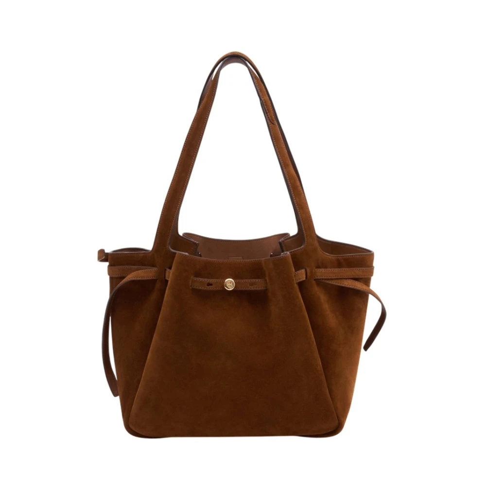 Tory Burch Women's Brown Shopping Bags, One Size, Romy Tote